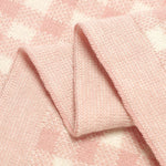 Bleu La La Checkered Knit Baby Blanket - Pure Cotton Comfort for Year - Round Coziness - Everetts Place Boutique - 