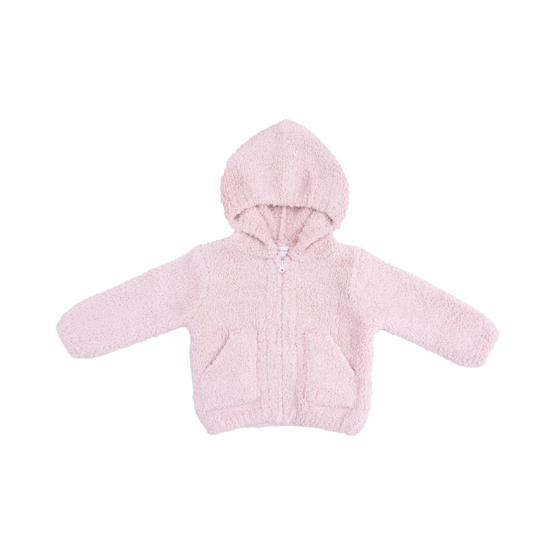 Angel Dear Chenille - Blush Hooded Jacket - 