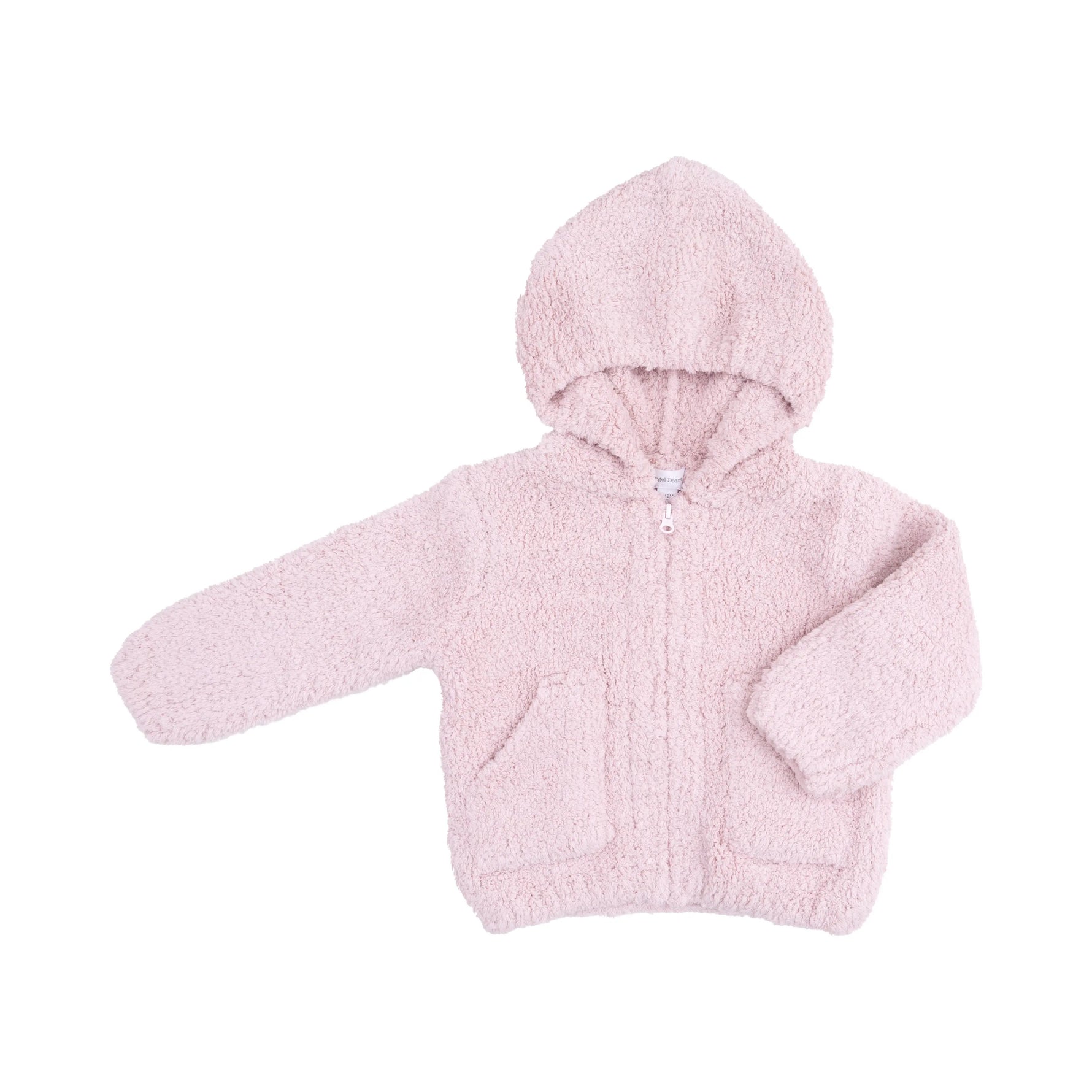 Angel Dear Chenille - Blush Hooded Jacket - 