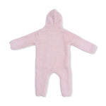 Angel Dear Chenille - Blush Hooded Romper - 