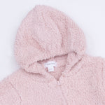 Angel Dear Chenille - Blush Hooded RomperEveretts Place