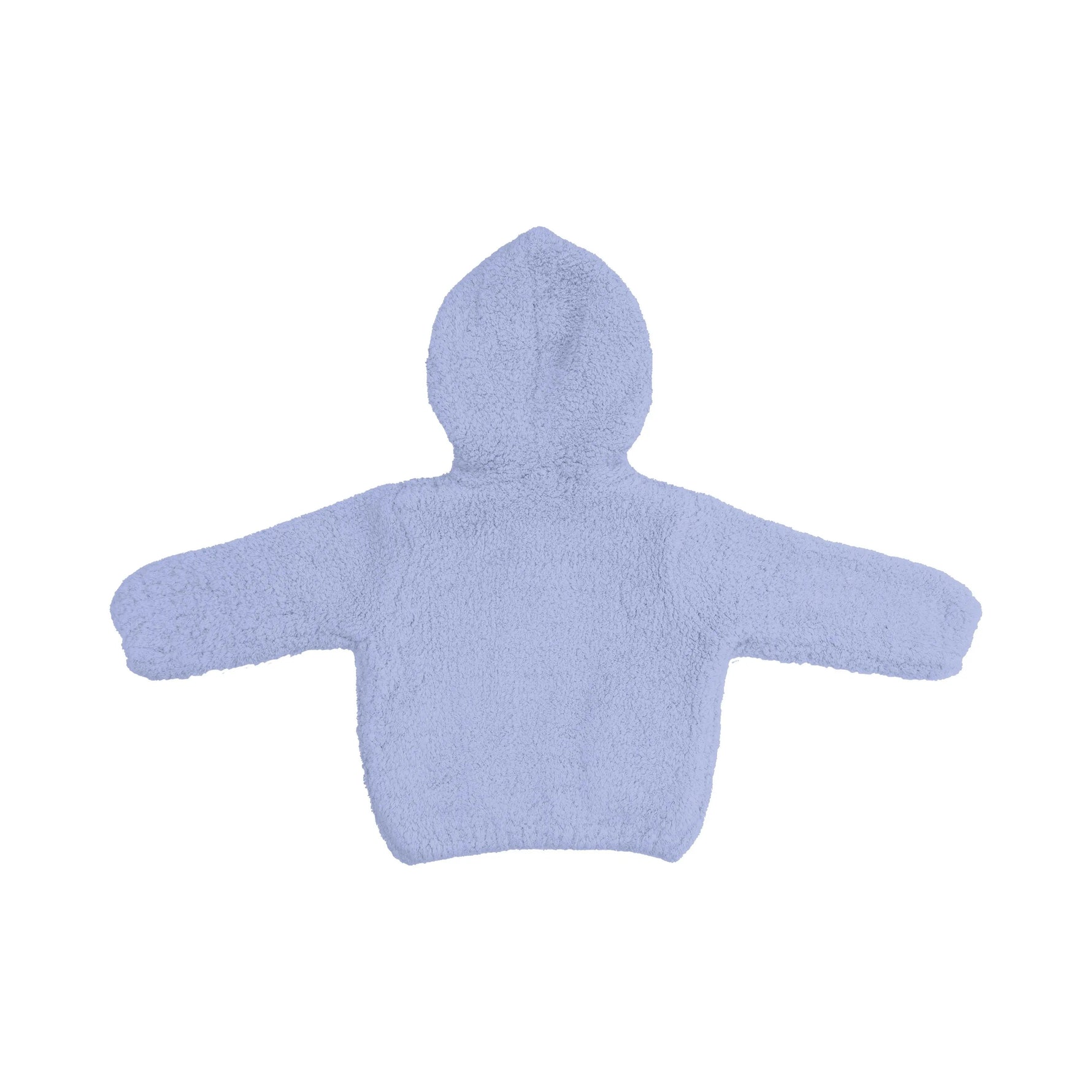 Angel Dear Chenille - Dusty Blue Hooded Jacket - 