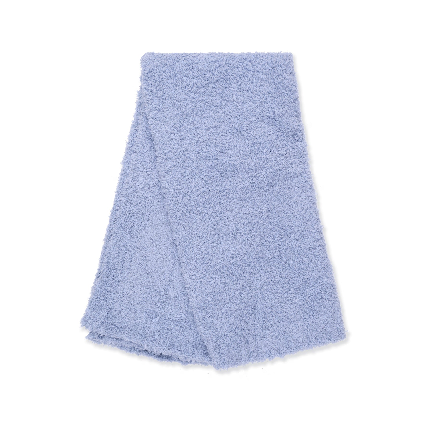 Angel Dear Chenille - Dusty Blue Stroller Blanket