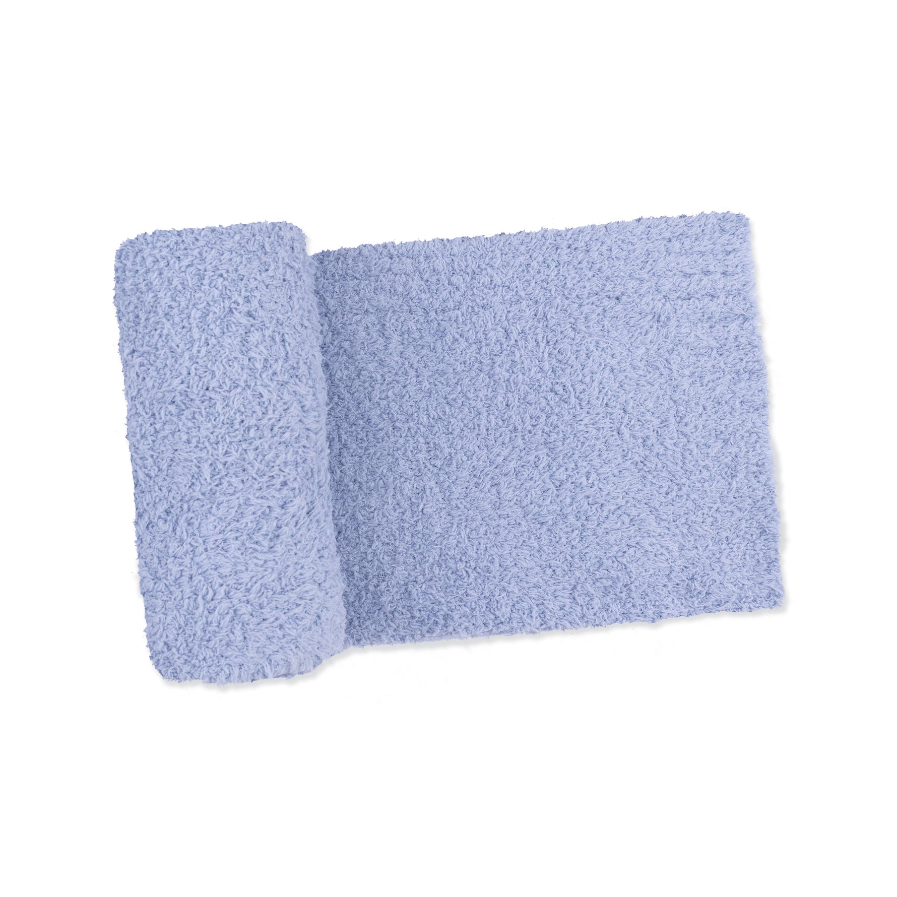 Chenille - Dusty Blue Stroller Blanket - Towel, Linens, Personal care, Dishcloth, Household Supply | Everetts Place