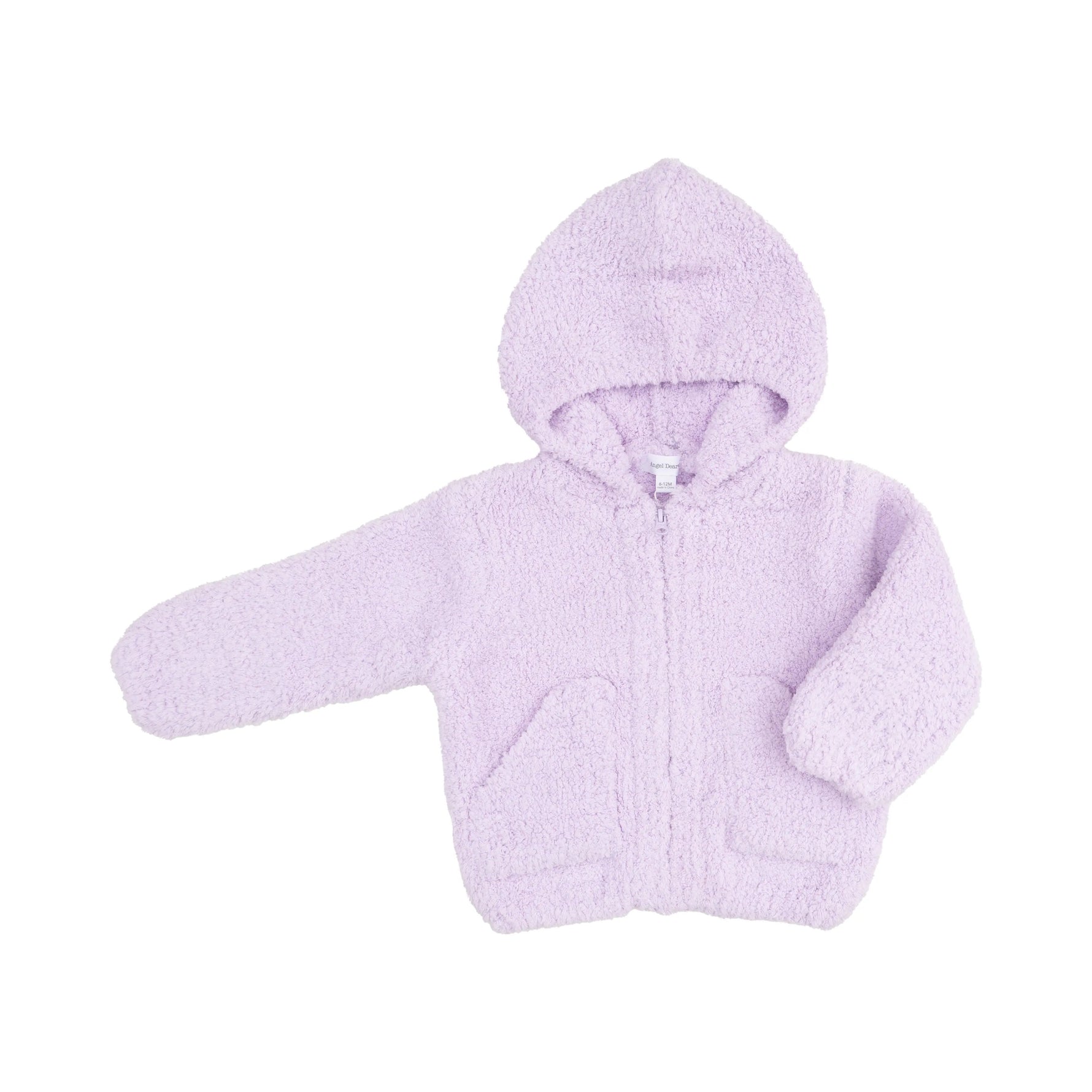 Chenille - Lavender Hooded Jacket - Textile, Pink, Baby & Toddler Clothing, Wool, Woolen | Everetts Place