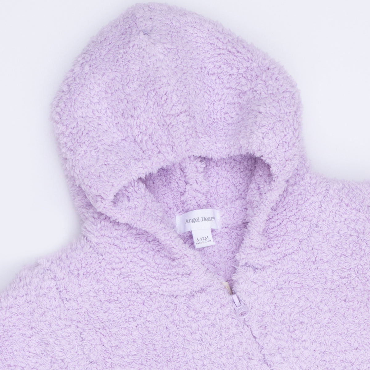 Angel Dear Chenille - Lavender Hooded RomperEveretts Place