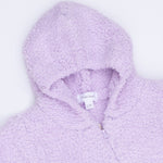 Angel Dear Chenille - Lavender Hooded RomperEveretts Place