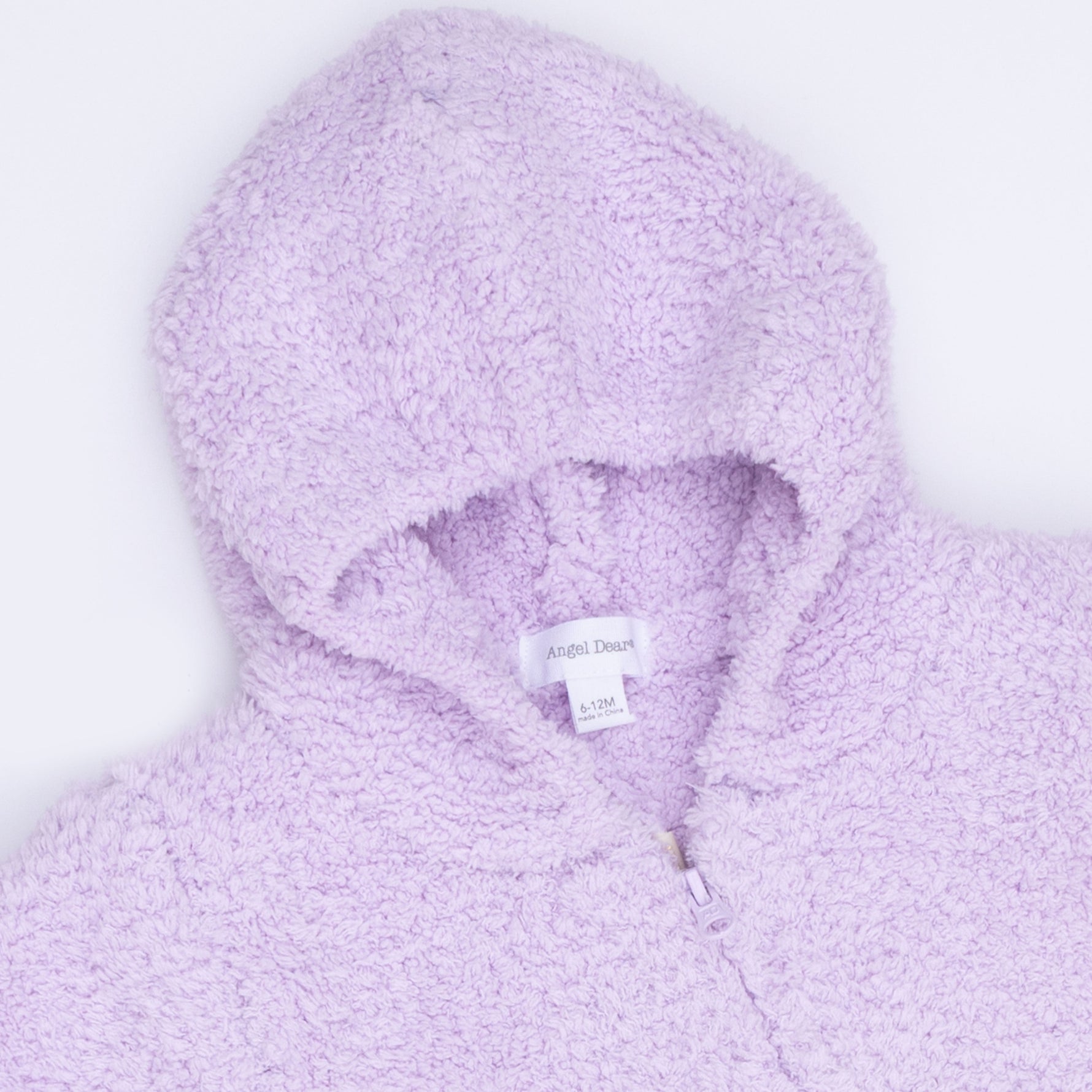 Angel Dear Chenille - Lavender Hooded RomperEveretts Place