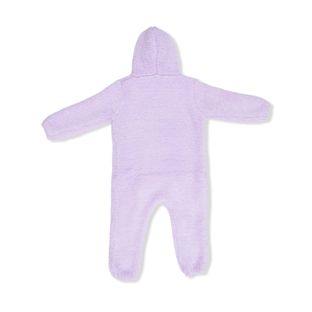 Angel Dear Chenille - Lavender Hooded Romper - 