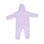 Angel Dear Chenille - Lavender Hooded Romper - 