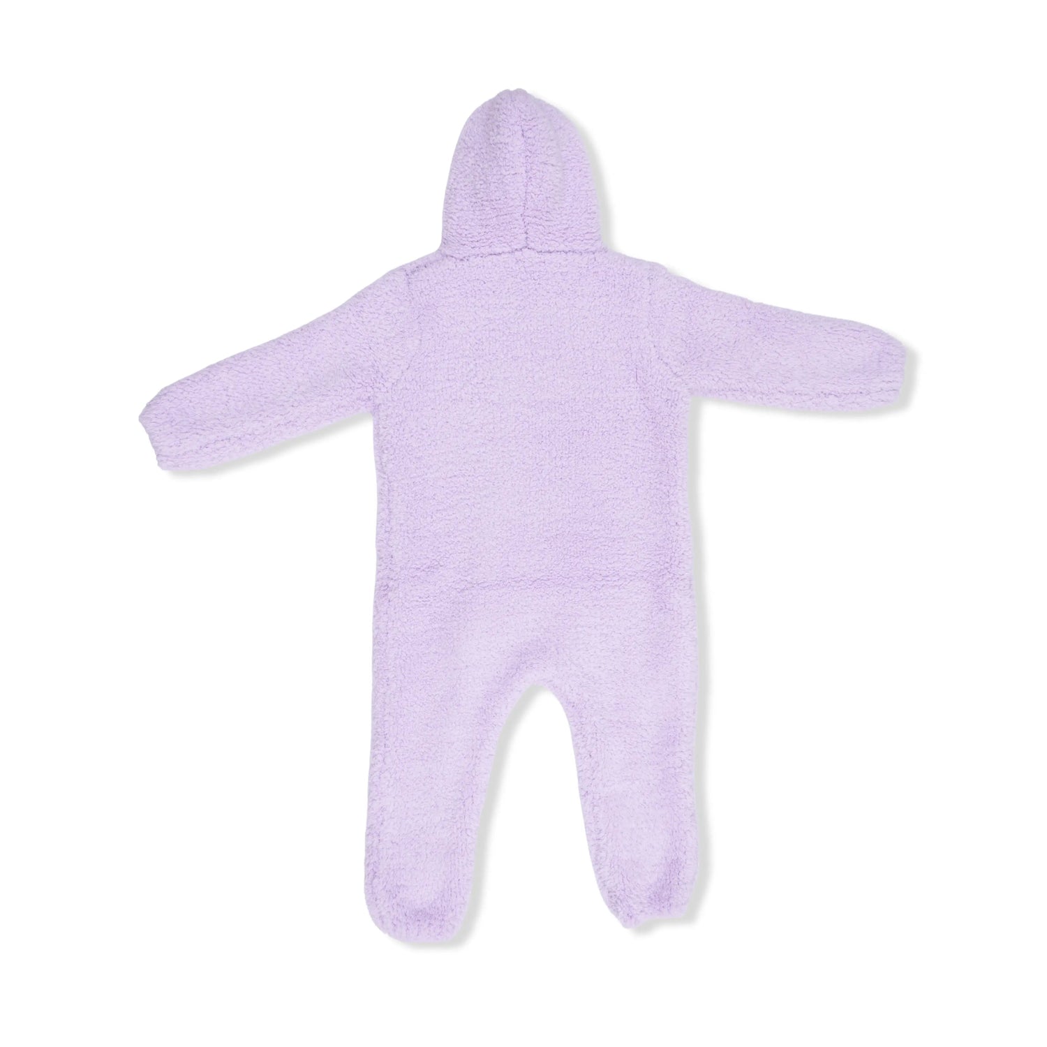 Angel Dear Chenille - Lavender Hooded Romper - 