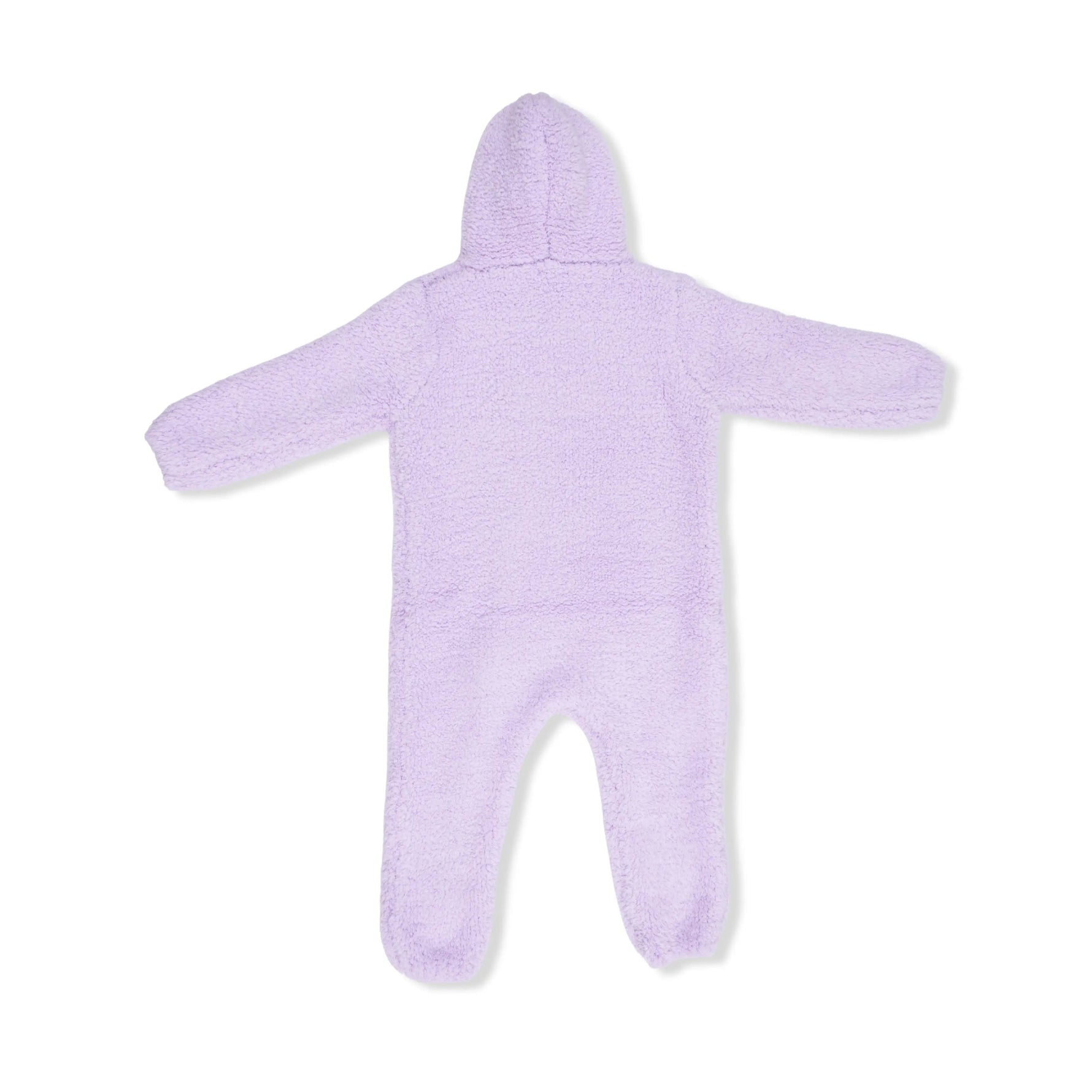 Angel Dear Chenille - Lavender Hooded Romper - 