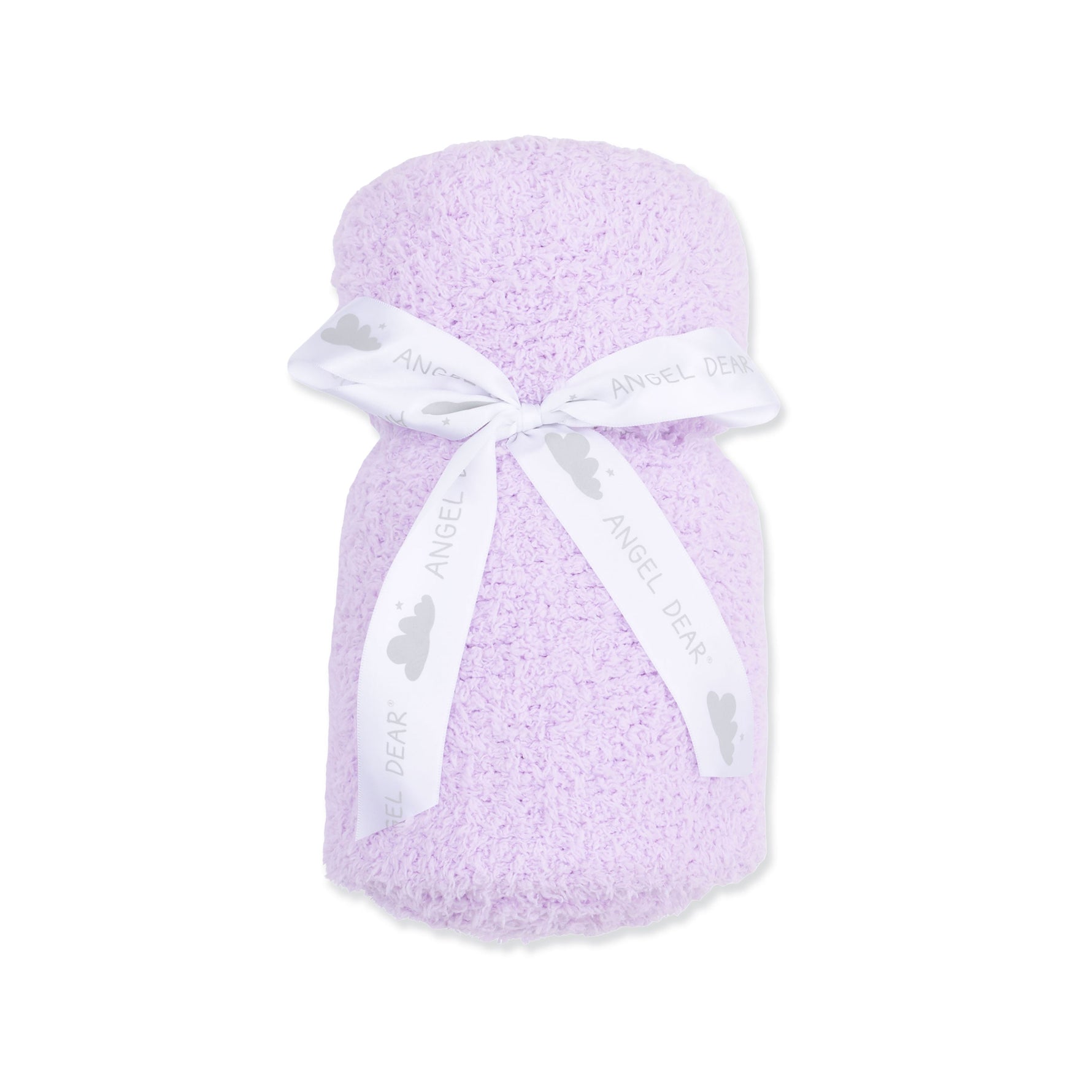 Angel Dear Chenille - Lavender Stroller Blanket