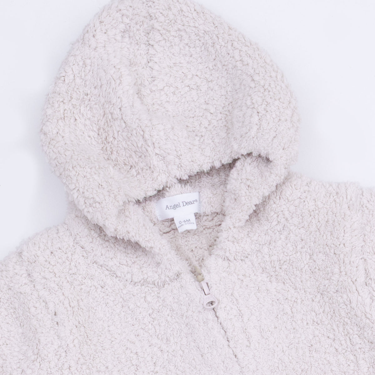 Angel Dear Chenille - Natural Hooded RomperEveretts Place