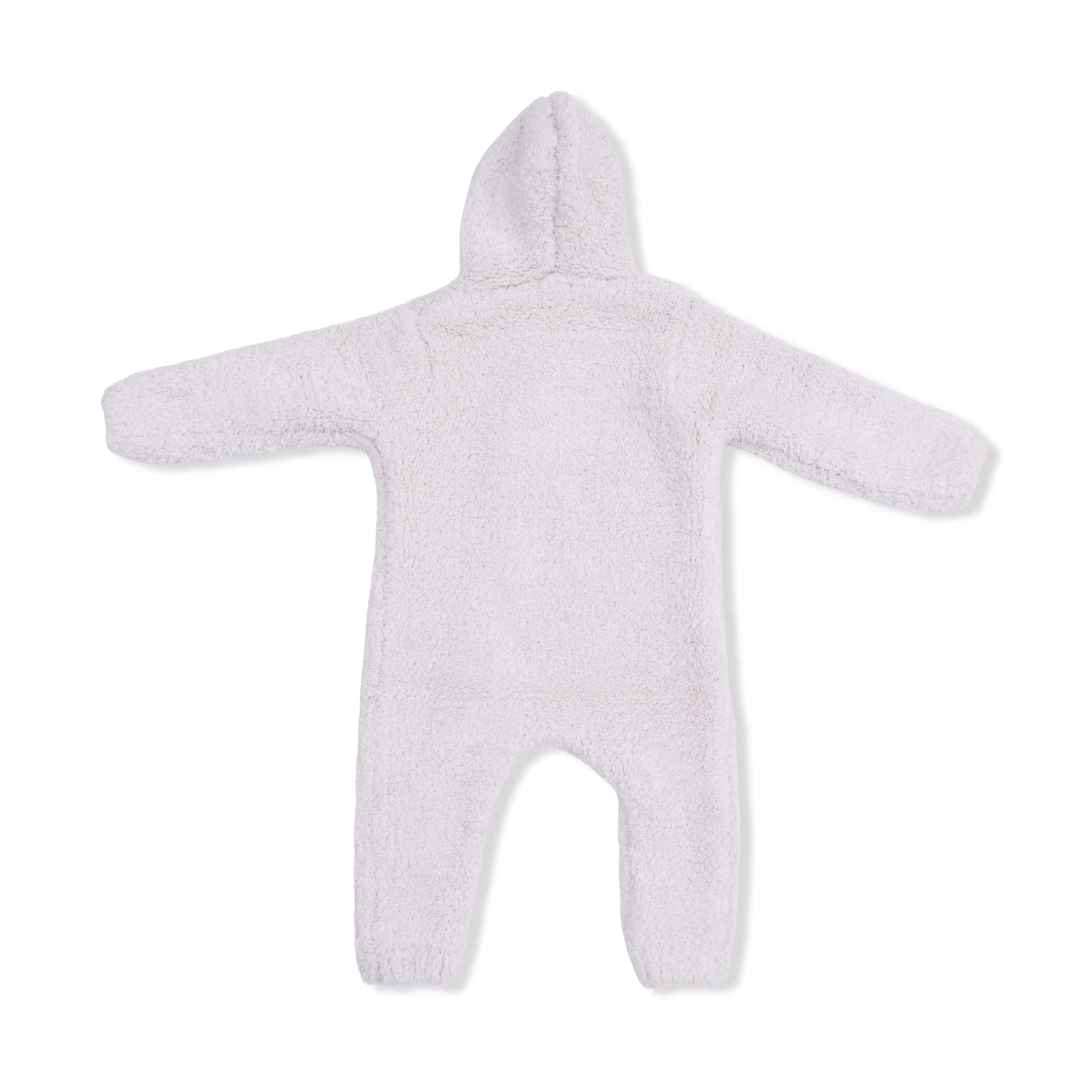 Angel Dear Chenille - Natural Hooded Romper - 