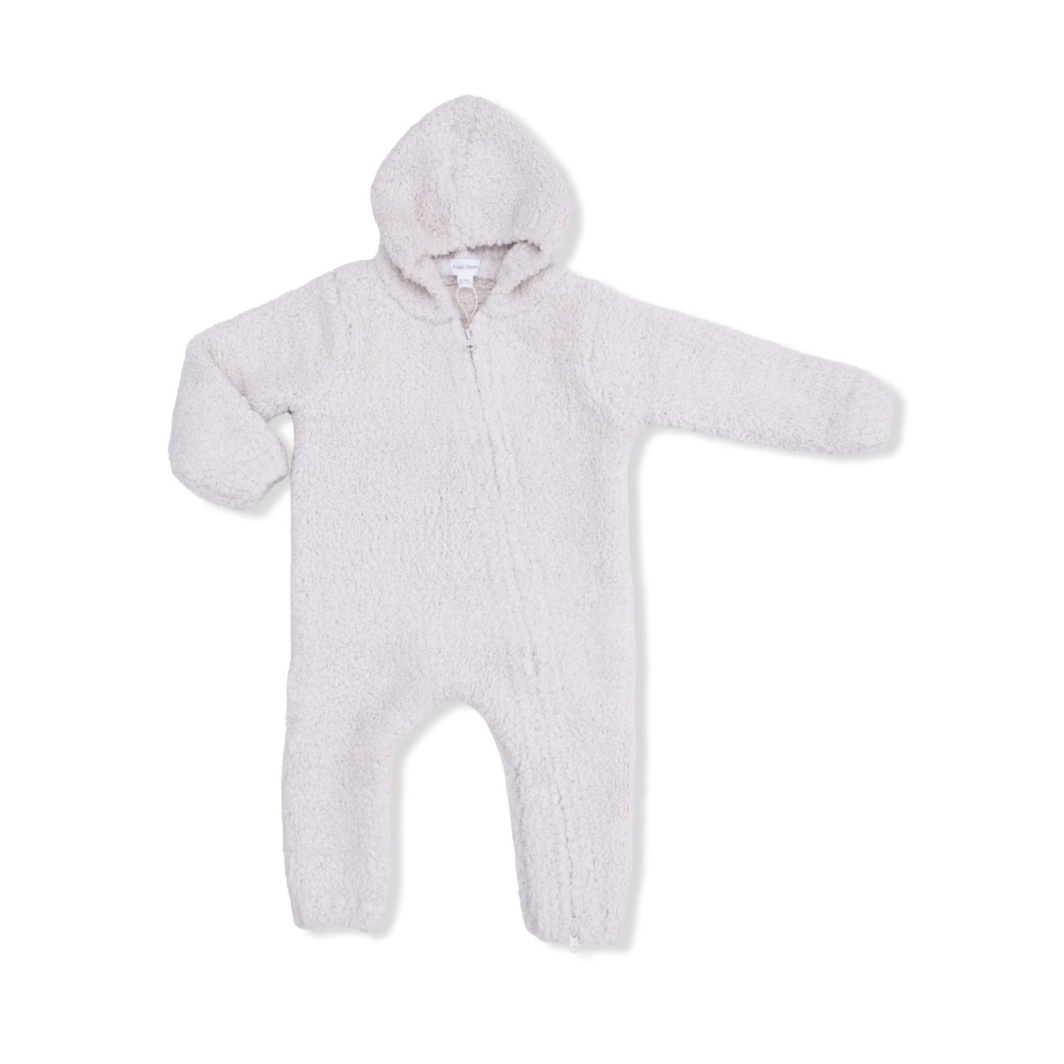 Chenille - Natural Hooded Romper - Wool, Woolen, Clothing | Everetts Place