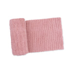 Angel Dear Chenille - Rose Blanket with Striped Texture