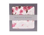 Newcastle Classics Cherry Blossom Bamboo Muslin Blanket for Cozy Kids Comfort - Baby & Toddler > Swaddling & Receiving Blankets > Receiving Blankets Bamboo Newcastle Blanket