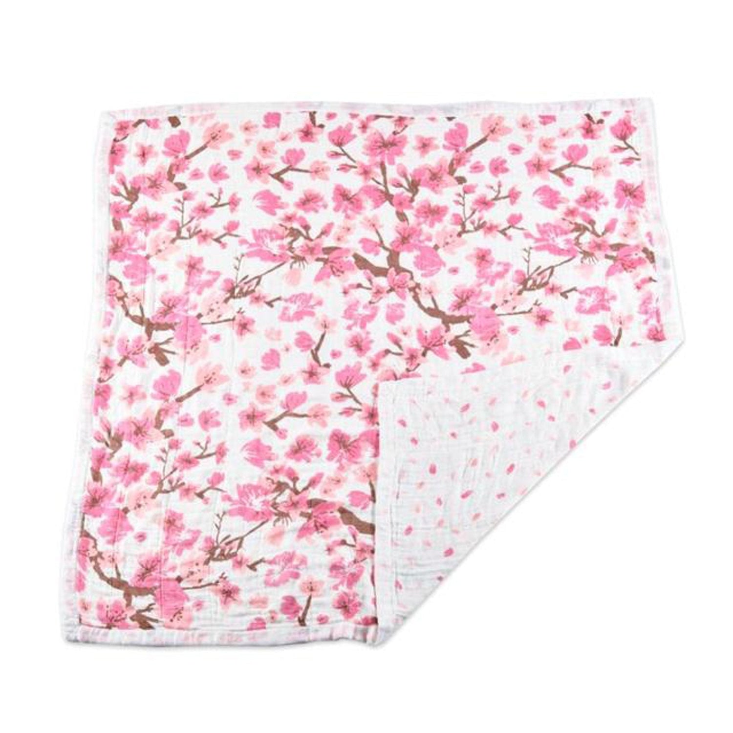 Newcastle Classics Cherry Blossom Bamboo Muslin Blanket for Cozy Kids Comfort - Baby & Toddler > Swaddling & Receiving Blankets > Receiving Blankets Bamboo Newcastle Blanket
