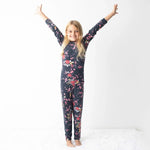 Cherry Blossom Black Pajama - Child, Baby & Toddler Clothing, Toddler, Happiness, Overall | Everetts Place