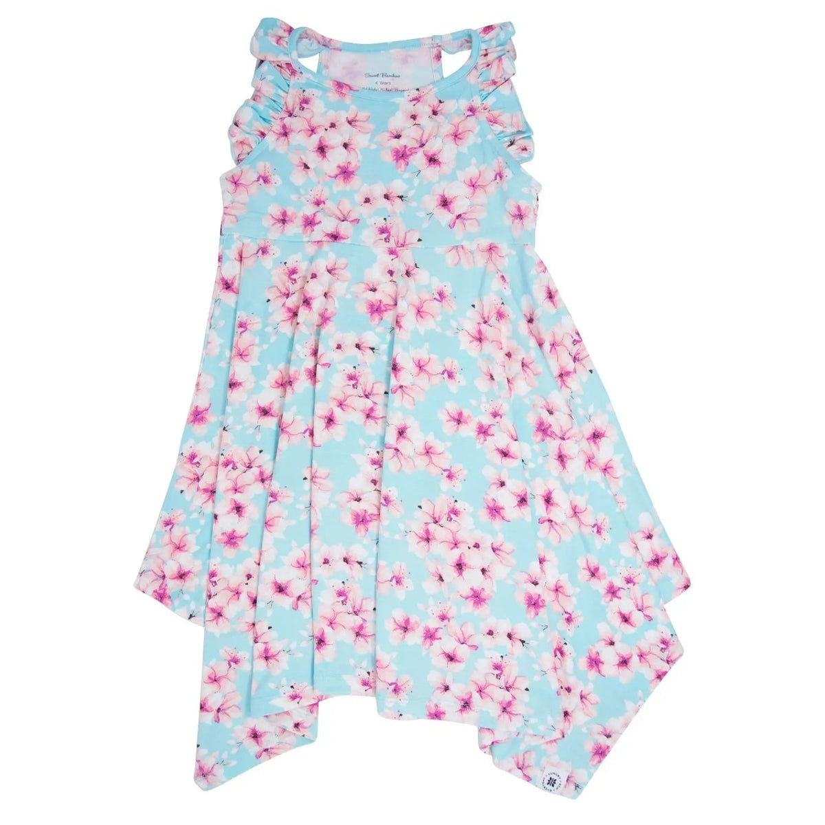 Sweet Bamboo Cherry Blossom Racerback Dress - 
