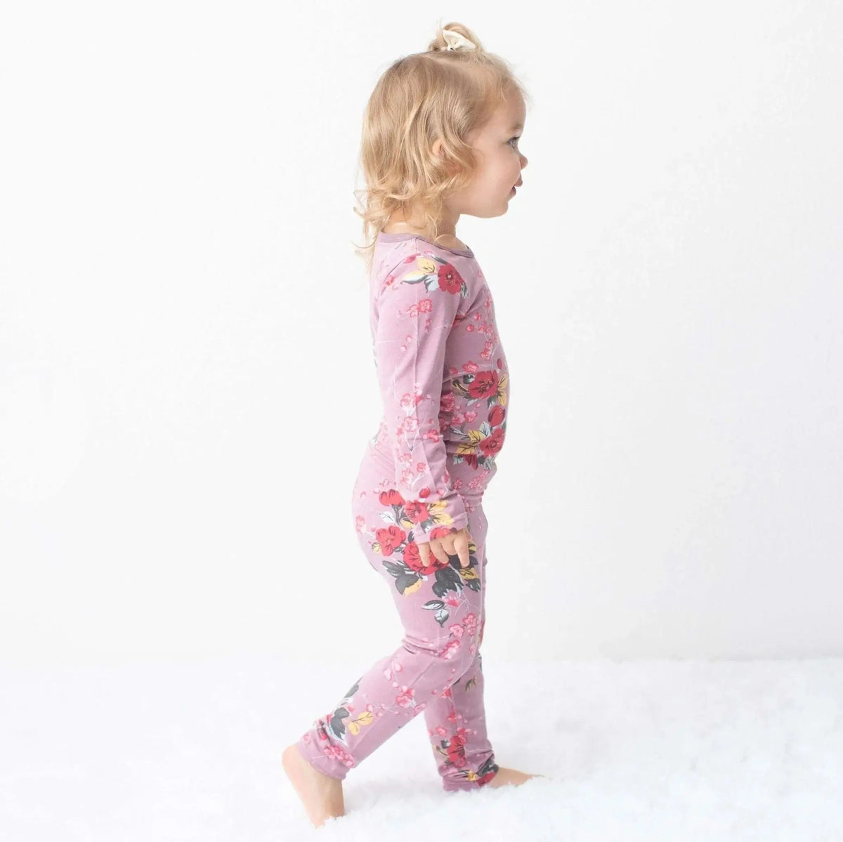 Cherry Blossom Twilight Mauve Pajama - Pink, Child, Baby & Toddler Clothing, Purple, Toddler | Everetts Place
