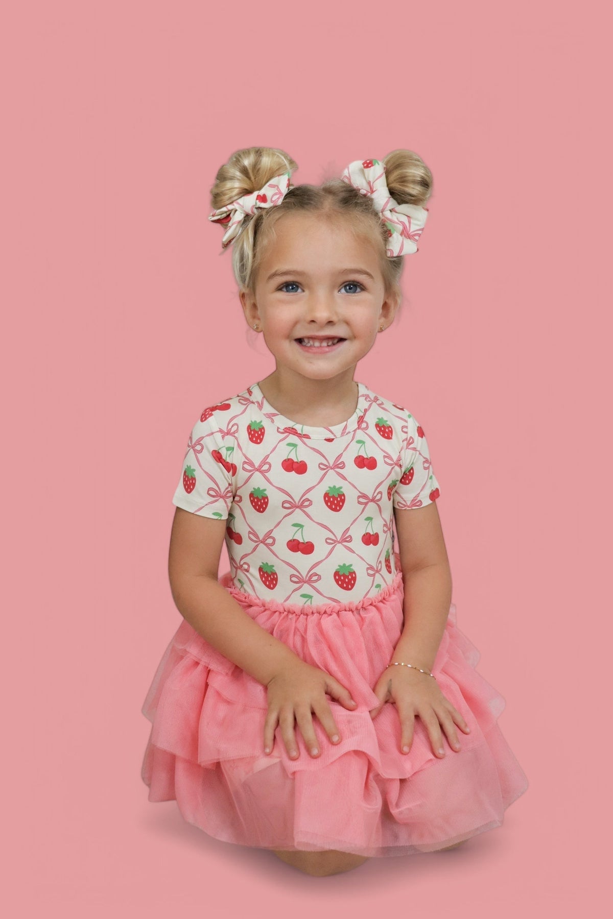 DREAM BIG LITTLE CO CHERRY BOW BERRY DREAM BOW HAIR CLIPSEveretts Place
