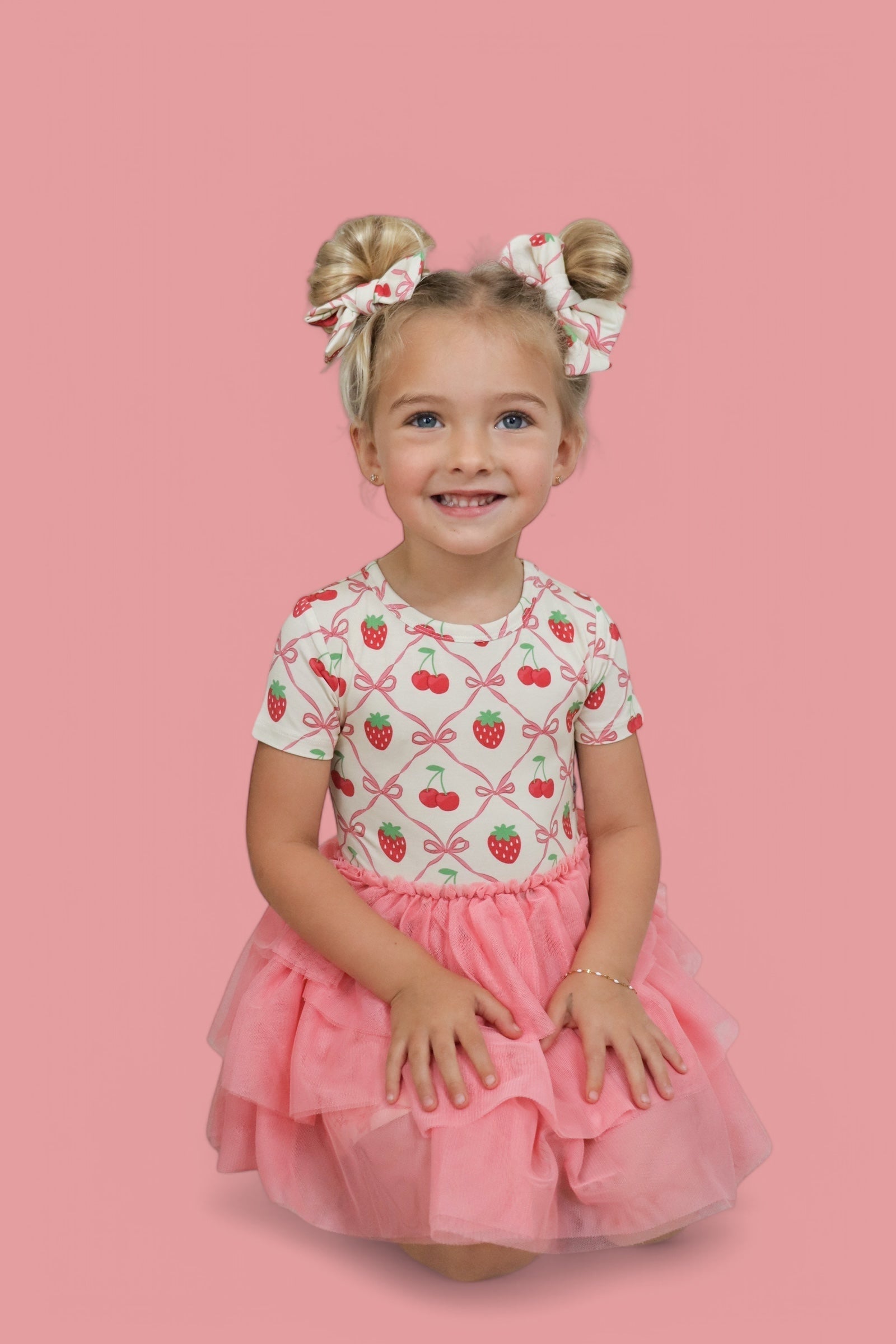 DREAM BIG LITTLE CO CHERRY BOW BERRY DREAM BOW HAIR CLIPSEveretts Place
