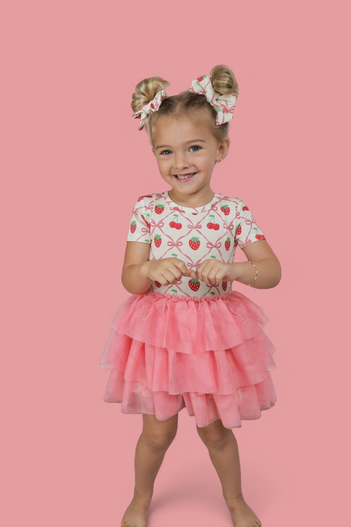 DREAM BIG LITTLE CO CHERRY BOW BERRY DREAM BOW HAIR CLIPSEveretts Place