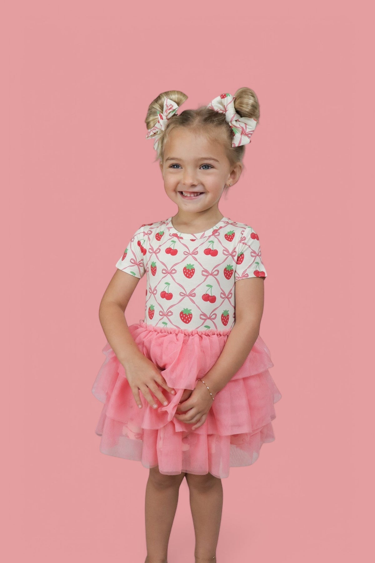 DREAM BIG LITTLE CO CHERRY BOW BERRY DREAM BOW HAIR CLIPSEveretts Place