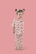 DREAM BIG LITTLE CO Cherry Bow Berry Dream Girls Flare Set For Baby Toddler OutfitEveretts Place