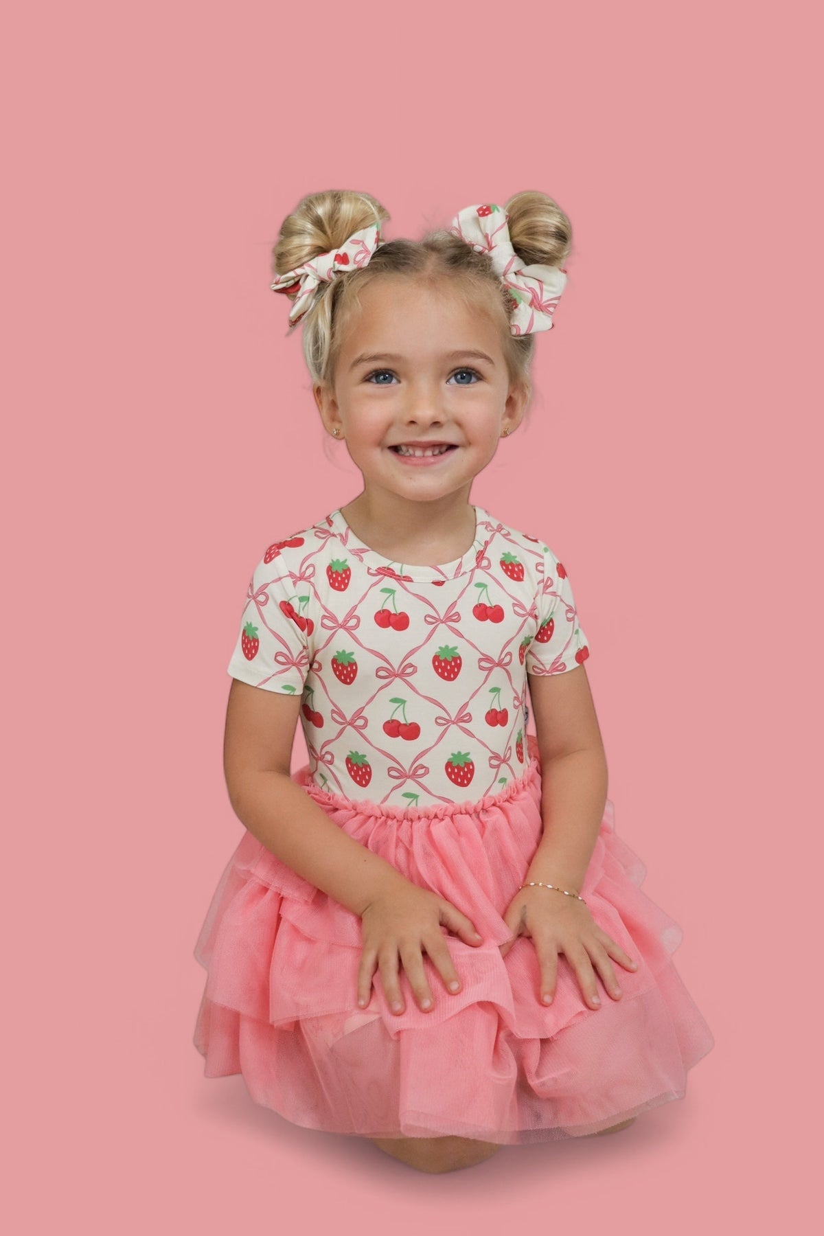 DREAM BIG LITTLE CO CHERRY BOW BERRY DREAM TUTU DRESSEveretts Place