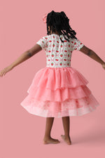 DREAM BIG LITTLE CO CHERRY BOW BERRY DREAM TUTU DRESSEveretts Place