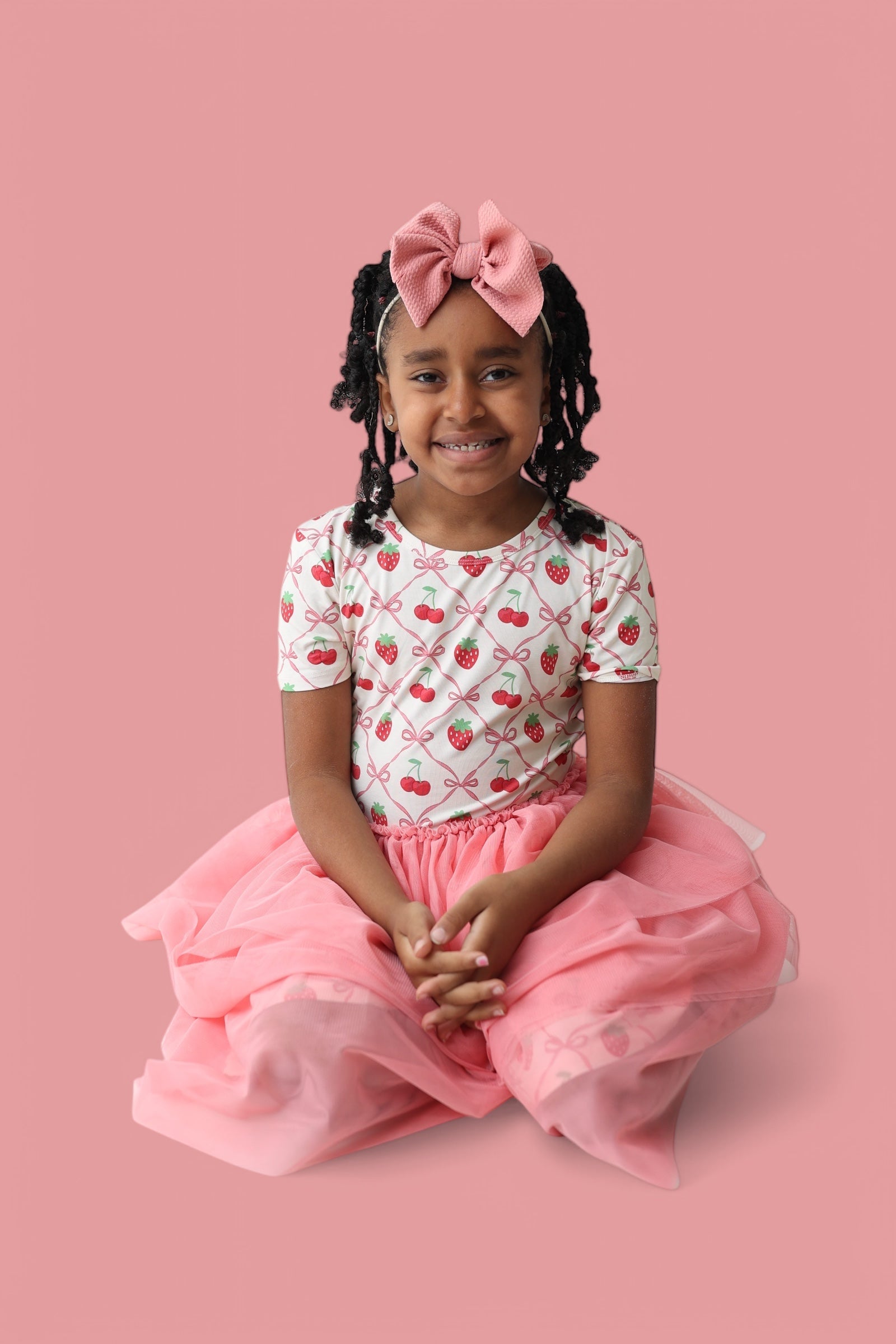 DREAM BIG LITTLE CO CHERRY BOW BERRY DREAM TUTU DRESSEveretts Place