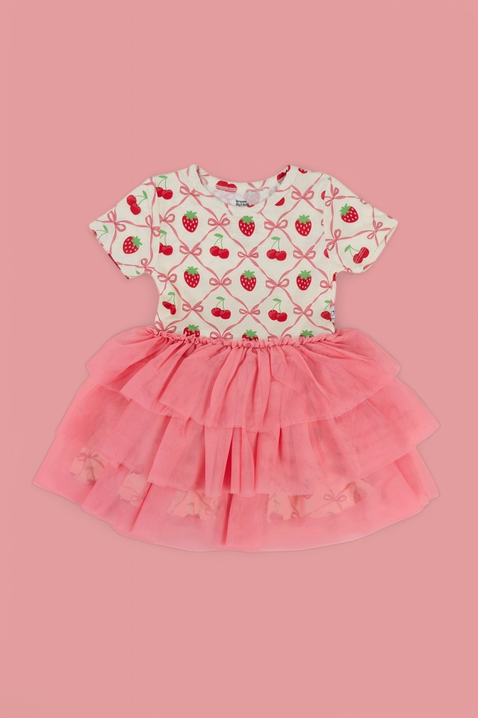 DREAM BIG LITTLE CO CHERRY BOW BERRY DREAM TUTU DRESSEveretts Place