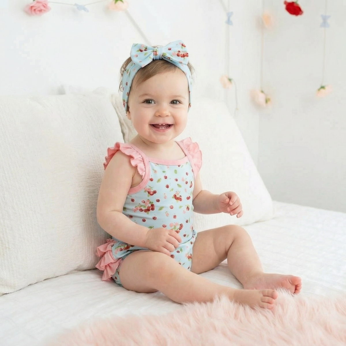 Cherry Kiss Bloomer Set by Bestaroo