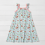 Cherry Kiss Flutter Sleeve Dress by Bestaroo