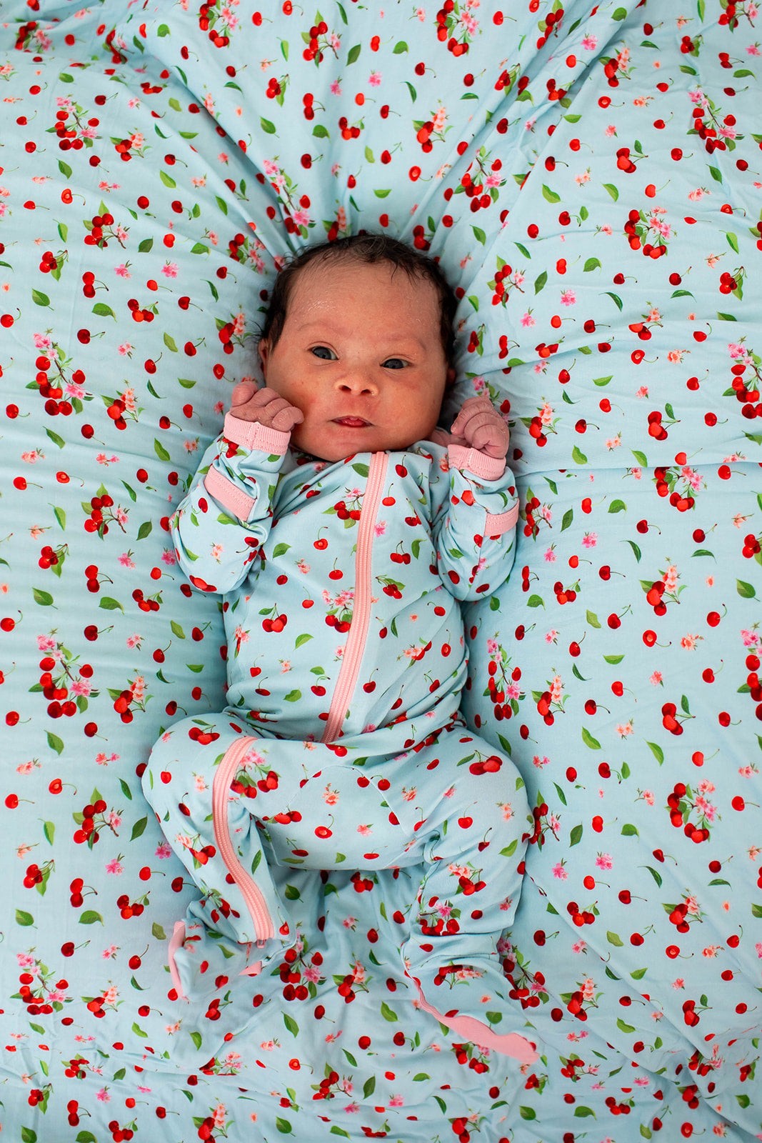 Cherry Kiss Footie by Bestaroo