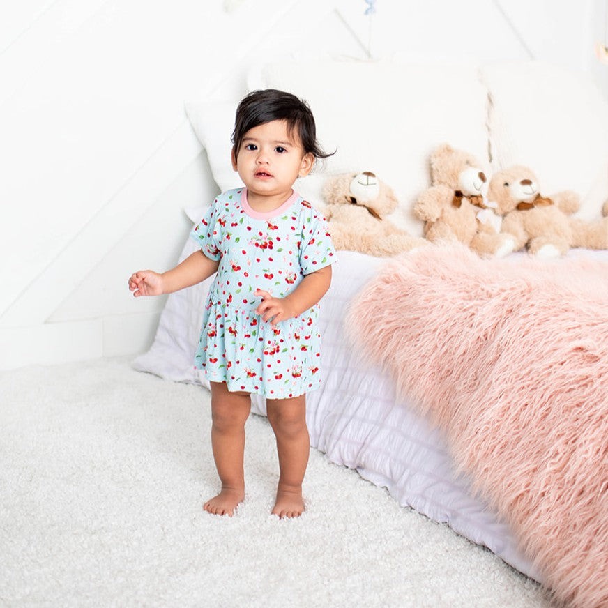 Cherry Kiss S/S Bodysuit Dres by Bestaroo