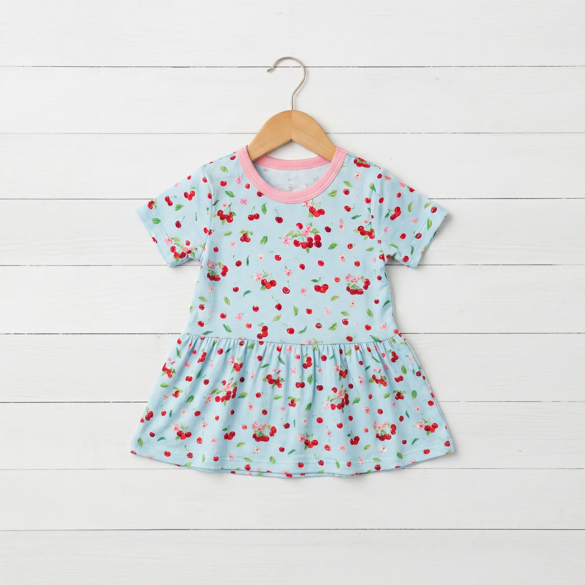Cherry Kiss S/S Bodysuit Dres by Bestaroo