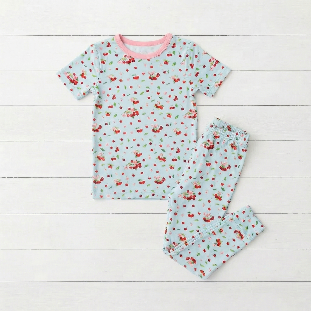 Cherry Kiss S/S Pajama by Bestaroo