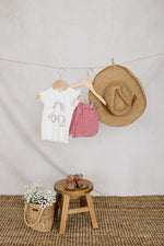 Mebie Baby Cherry Ruffle Tee - 