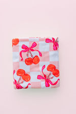 DREAM BIG LITTLE CO Cherry Sweet Checkers Dream Towel 31.5 By 63 Inch Cotton Beach TowelEveretts Place