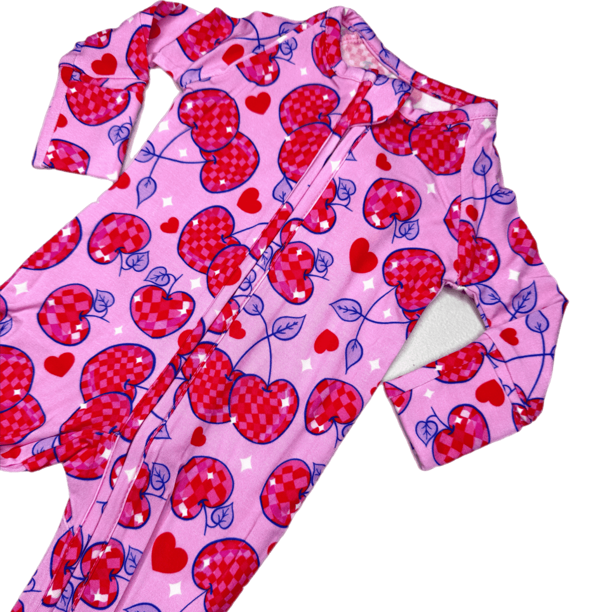 Texas Tushies Cherrylicious Bamboo Viscose Zippies with Ultimate Softness for Adults - 
