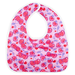 Texas Tushies Cherrylicious Baby Bib with Flip Design and Pocket for Messy Eaters - Baby & Toddler > Nursing & Feeding > Bibs Baby & Toddler Clothing