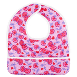Texas Tushies Cherrylicious Baby Bib with Flip Design and Pocket for Messy Eaters - Baby & Toddler > Nursing & Feeding > Bibs Baby & Toddler Clothing