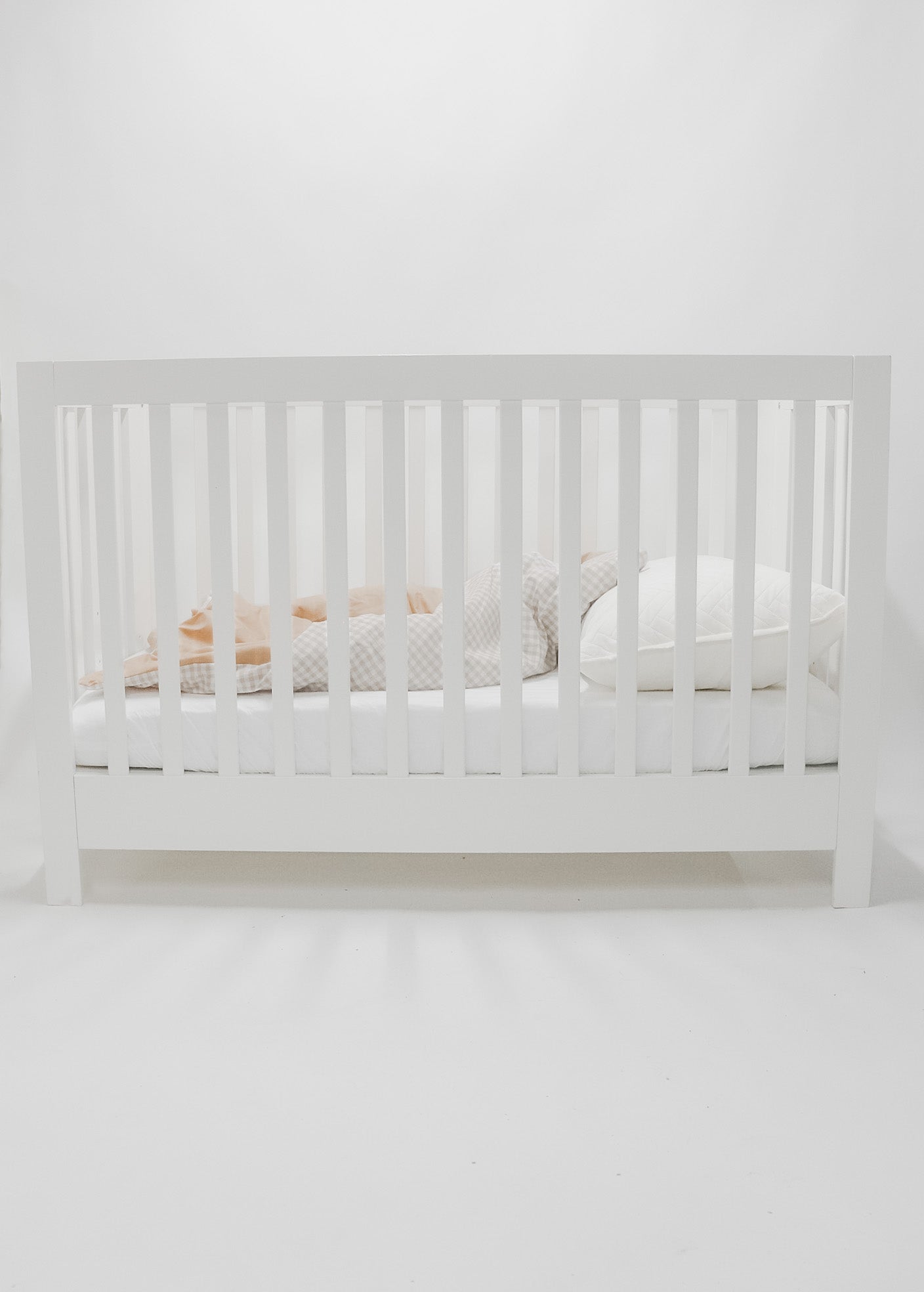 Little Mae & Co Chestnut Gingham Quilted BlanketEveretts Place