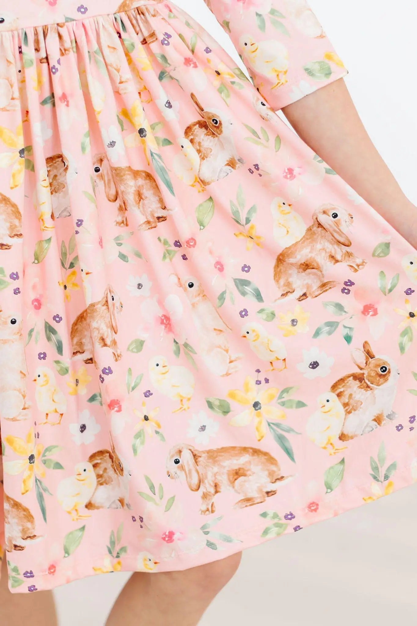 Mila & Rose ® Chicks & Bunnies Ruffle Twirl Dress - 