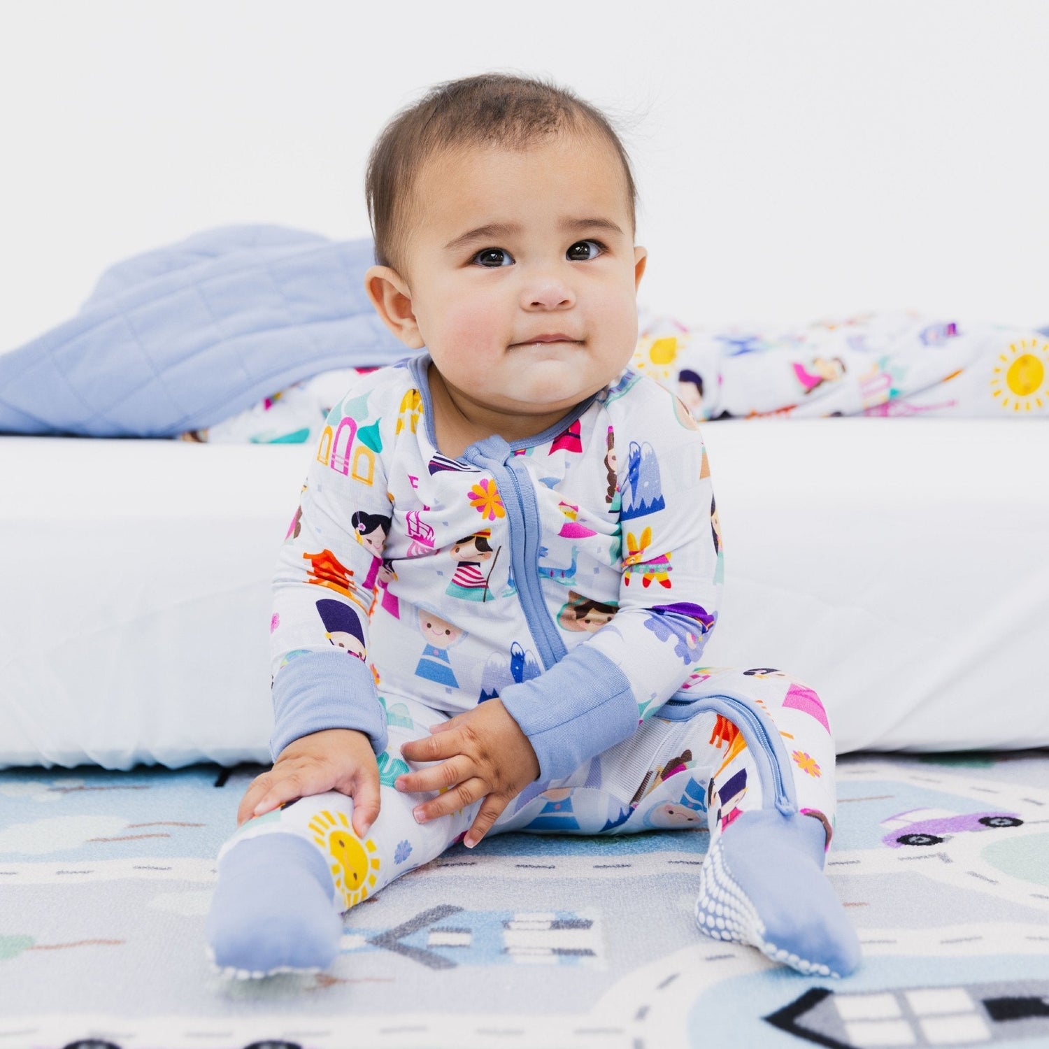 Bam & Stitch Children of the World Convertible Romper - 