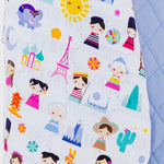 Bam & Stitch Children of the World Kids Blanket - 